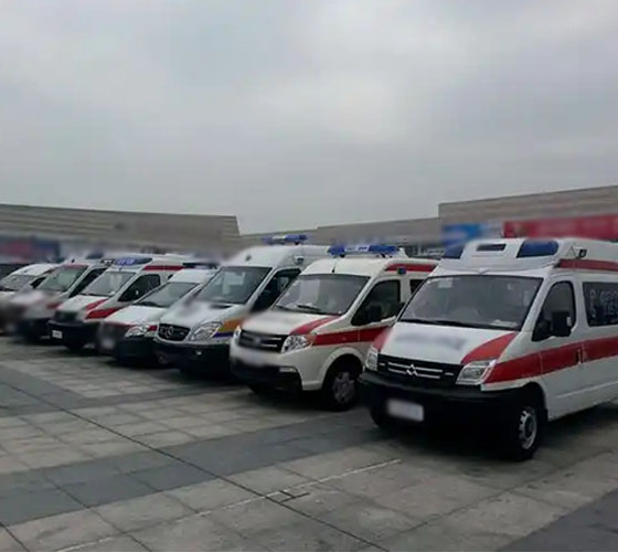 富裕县服务车队展示