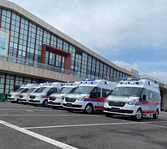 富裕县服务车队展示