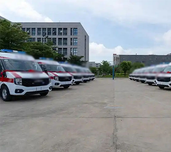 富裕县服务车队展示